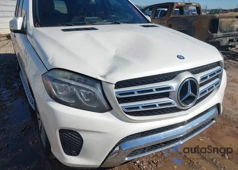 2017 Mercedes-Benz Gls 450 4Matic z USA, uszkodzony, nr VIN 4JGDF6EE5HA770493